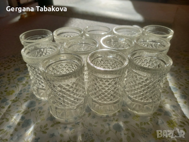 ретро чашки за ракия, снимка 4 - Чаши - 54842758