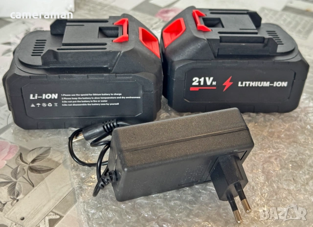 Литиево-йонни (Li-ion) акумулатори универсален 21V/18V, захват за батерия Makita., снимка 5 - Друга електроника - 54781536