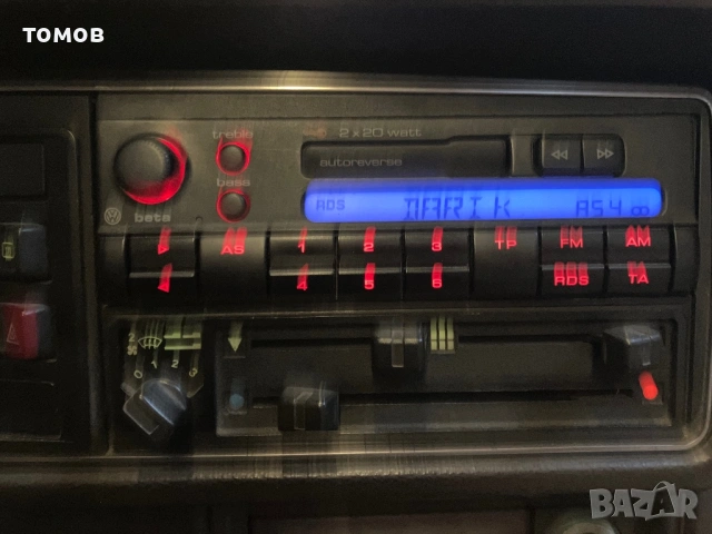Volkswagen beta radio cassette , снимка 3 - Радиокасетофони, транзистори - 54413215