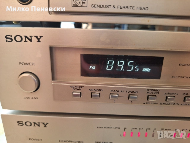 SONY-SET TA-F40 STEREO AMPLIFIER.ST-J60-STEREO TUNER. TC-K55 || STEREO CASSETTE DECK., снимка 7 - Аудиосистеми - 54590445