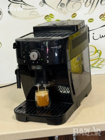 Кафемашина кафе автомат delonghi magnifica S с гаранция, снимка 6 - Кафемашини - 55160127