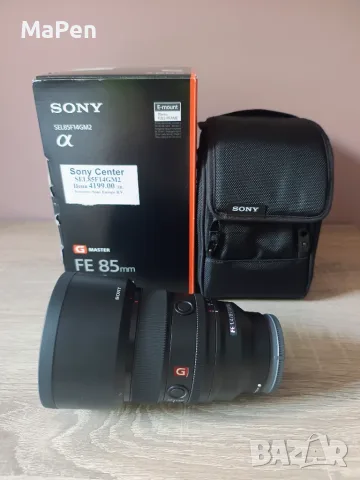 обектив Sony FE 85mm f/1.4 GM II