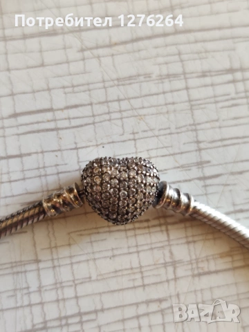 Оригинална Pandora 925 гривна с 3 талисмана + детска гривна, с кутии и сертификат, снимка 6 - Гривни - 54980950