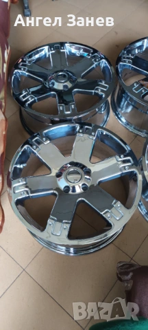 Джанти никел 9J×20 H2за AUDI Q7 5/128/71,5  ET40  Стават за Мерцедес спринтер,WV Крафтер. BENTLI BEN, снимка 7 - Гуми и джанти - 54823249
