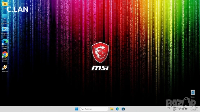 MSI Modern 15 A10M i5 10210U/16GB/512SSD/FHD/Подсветка, снимка 2 - Лаптопи за дома - 55273591