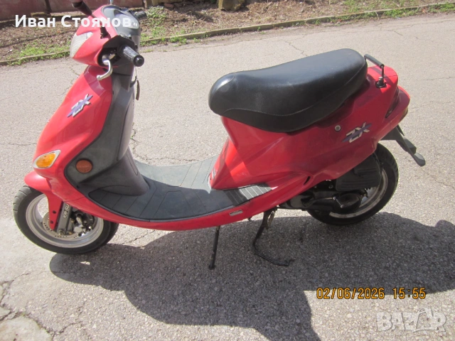 Продавам скутер KYMKO  ZX 50, снимка 2 - Мотоциклети и мототехника - 54752614