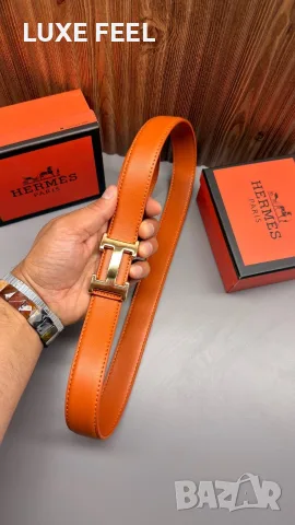 Hermes ⚜️ Естествена Кожа ⚜️ Дамски Колани , снимка 7 - Колани - 55404129