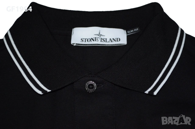 Stone Island - мъжка тениска, размер L, снимка 2 - Тениски - 54609639