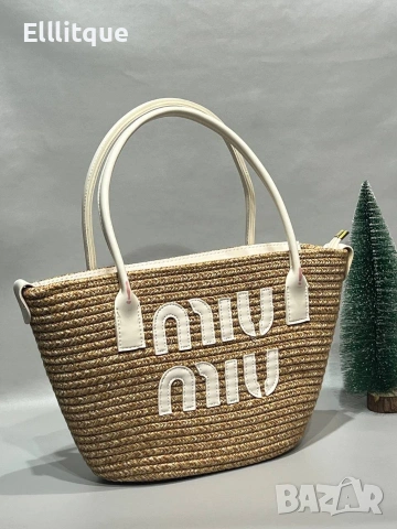 плажни чанти miu miu ysl saint laurent , снимка 13 - Чанти - 54812904