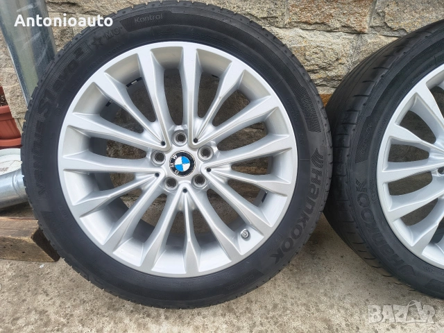 5x112 - 18 цола BMW G30 БМВ 5 x 112 G31 5х112 оригинални джанти 6863418, снимка 4 - Гуми и джанти - 54564136