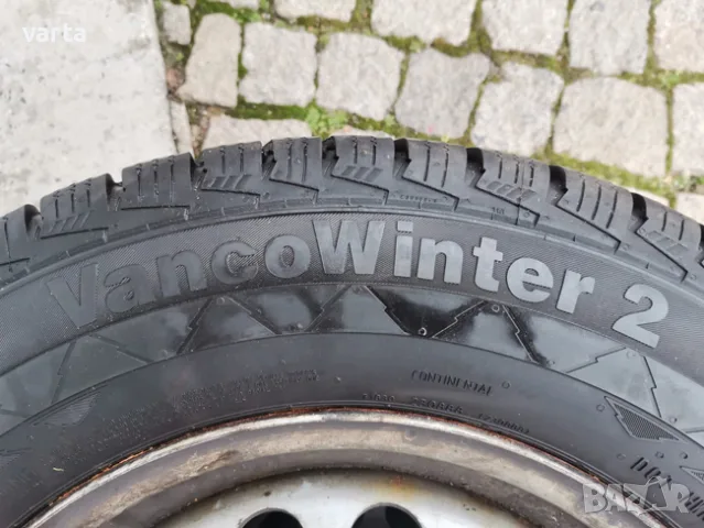 2бр БУСОВИ гуми CONTINENTAL VANCO WINTER2 205/75/16С, снимка 4 - Гуми и джанти - 55341550