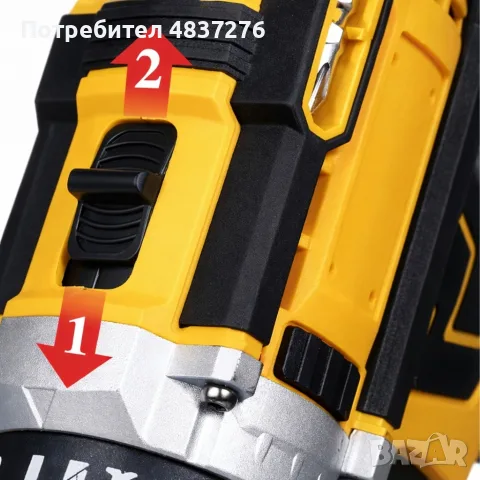 Акумулаторен винтоверт 18 V с 2 батерии. , снимка 8 - Винтоверти - 55587576