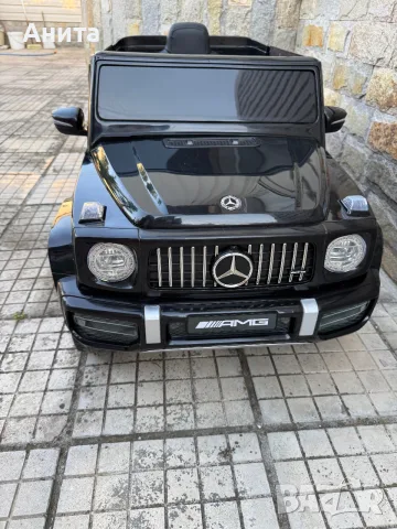 Акумулаторен джип Mercedes Benz G63 AMG, снимка 2 - Детски велосипеди, триколки и коли - 55343519