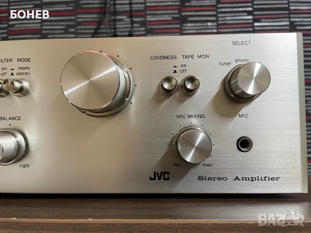 Винтидж усилвател JVC JA-S310 ( 1975г ) , снимка 4 - Ресийвъри, усилватели, смесителни пултове - 54494102