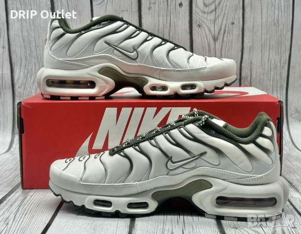 !НОВИ! Nike Air Max Plus 'TN' | Phantom Neutral Olive | + КУТИЯ, снимка 2 - Маратонки - 55283175