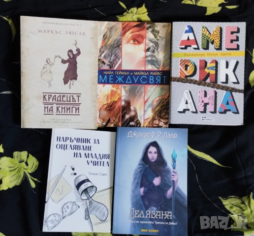 Комплект от 5 книги за 13 евро