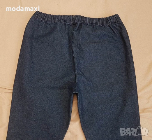 3XL – Нови дънки под коляното„Bm” , снимка 5 - Дънки - 55053336