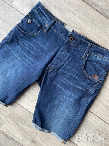 G-Star Raw Arc 3D Slim Shorts оригинални юношески дънкови бермуди W26, снимка 2 - Къси панталони - 54842778