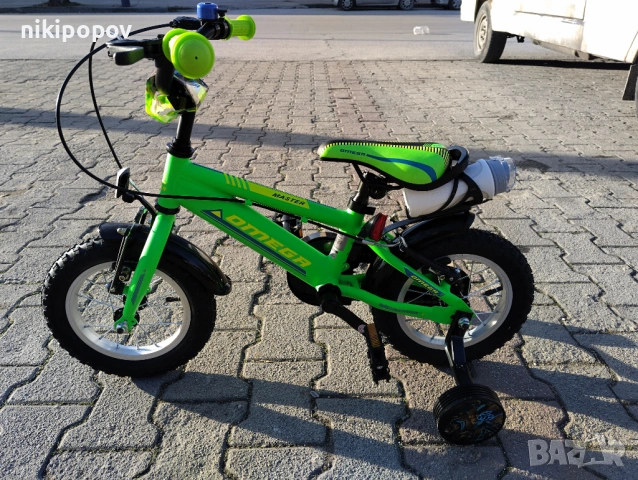 BG Детски велосипед 12" MASTER зелен, снимка 8 - Велосипеди - 54334040