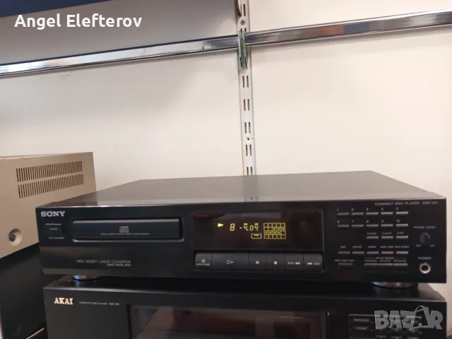 Sony CDP-211 cd player, снимка 5 - Ресийвъри, усилватели, смесителни пултове - 55380697