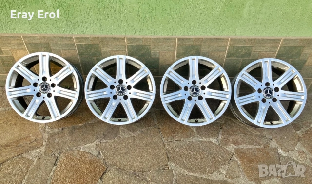 16 джанти 5х112 Mercedes W212 W205 W203 W204 W211 W213 5х112 Мерцедес Оригинал, снимка 7 - Гуми и джанти - 54828263