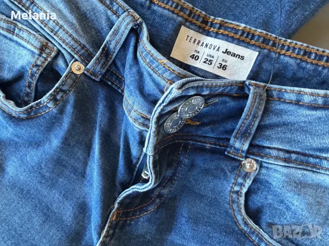 4 чифта дънки Bershka, Pull & Bear, Only, Tera Nova, р-р EU 34, снимка 13 - Дънки - 54724888