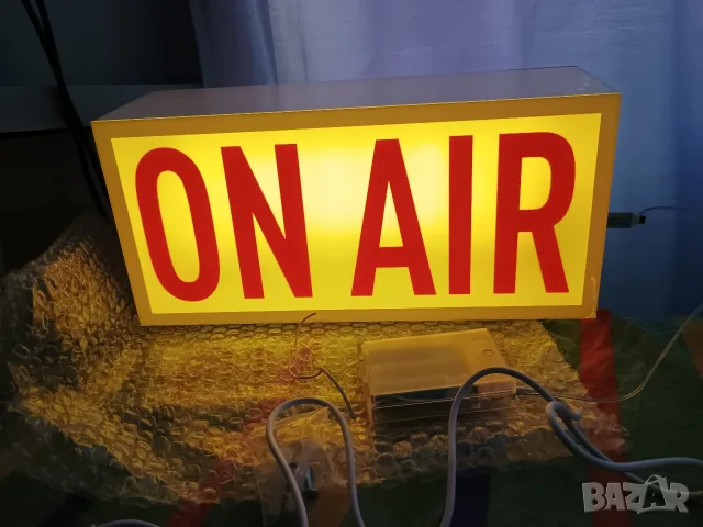 Супер модерна светеща LED табела ON AIR, снимка 9 - Рекламни табели - 55383381