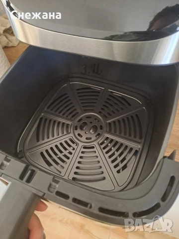 Нов Air Fryer 8 L с 11 програми, снимка 3 - Уреди за готвене на пара - 54665486