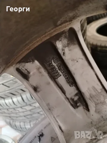 4бр.алуминиева джанта 17цола за Mercedes 5x112, снимка 6 - Гуми и джанти - 55347915