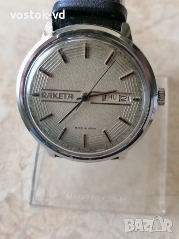 РАКЕТА-МЪЖКИ МЕХАНИЧЕН ЧАСОВНИК , снимка 5 - Антикварни и старинни предмети - 54335011