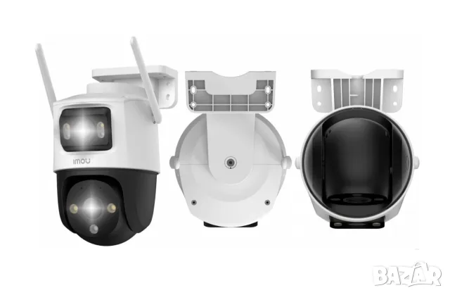 Двойна Wi-Fi Камера IMOU Cruiser Dual 10MP (2x5MP) - Въртяща, Външна, Smart, снимка 6 - IP камери - 55400839