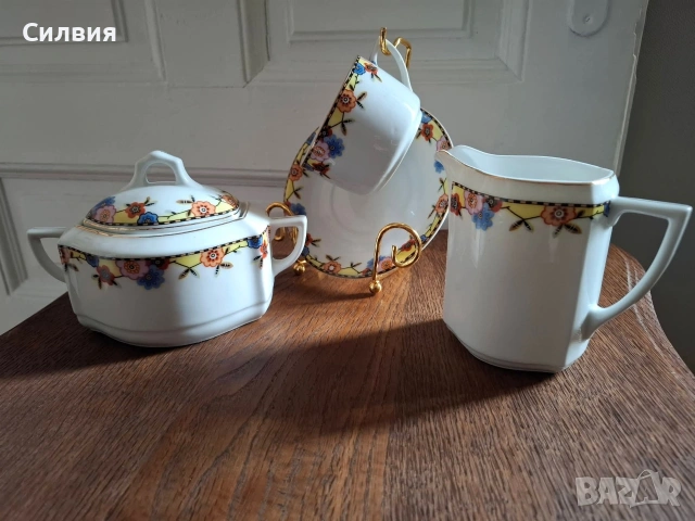 Старинен комплект , снимка 2 - Антикварни и старинни предмети - 54738932