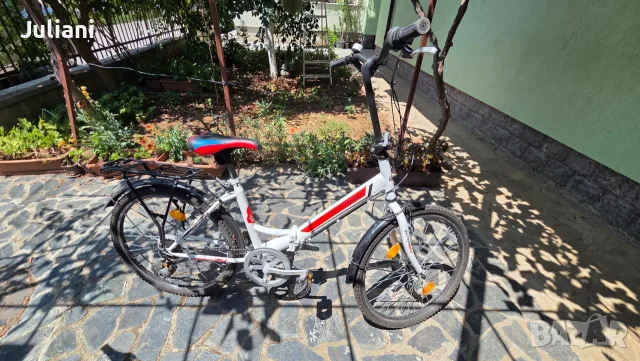 Двойно сгъваем велосипед 24" Interbike Folding