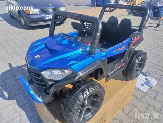 TEXAS акумулаторен джип FAST UTV син, снимка 3 - Детски велосипеди, триколки и коли - 55440127