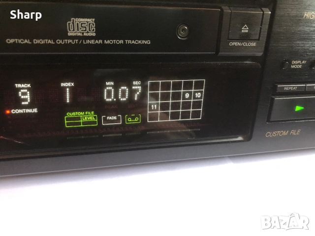 Sony CDP-33XES, снимка 7 - Аудиосистеми - 54985057