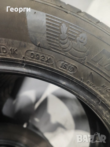 2бр. летни гуми 195/55/16 Michelin, снимка 5 - Гуми и джанти - 54062153