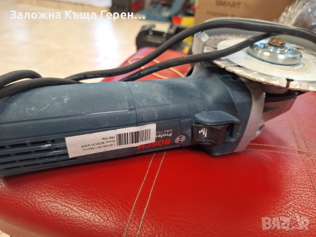 Малък флекс Bosch GWS750, снимка 3 - Ъглошлайфи - 53994829