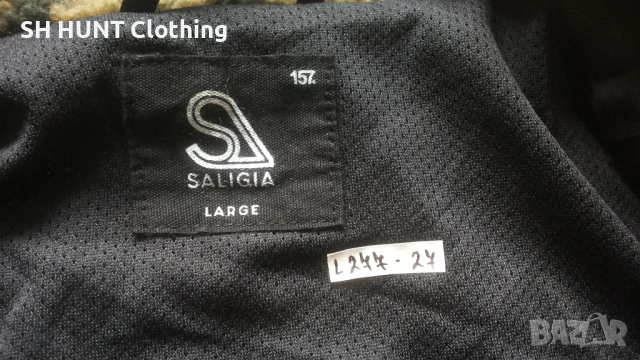 SALIGIA POLAR Fleece Jacket размер L за лов риболов поларено яке - 2656, снимка 11 - Екипировка - 54646044