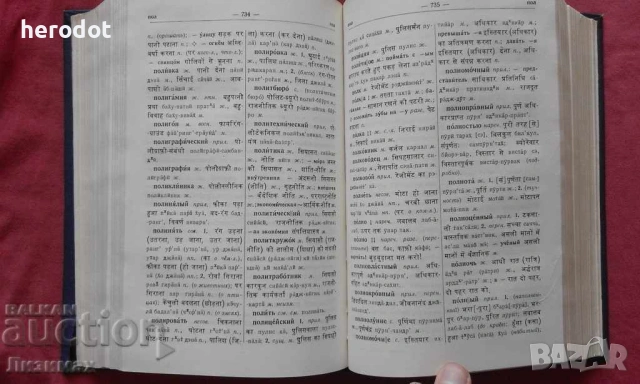 Русско-хинди словарь - 8000 тираж!, снимка 6 - Чуждоезиково обучение, речници - 17692876