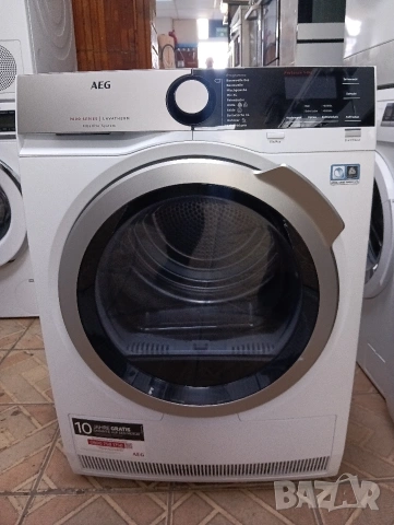 Сушилня с термопомпа АЕГ Aeg Series 9000 A+++ 8кг 2 години гаранция!, снимка 5 - Сушилни - 54772807