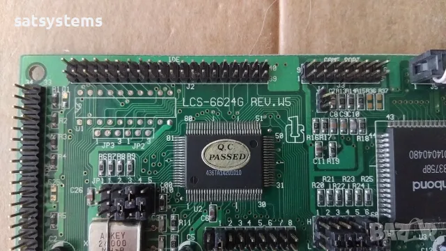 LONGSHINE LCS-6624G REV.W5 16-bit ISA Multi Controller IDE FLOPPY GAME COM Print Card, снимка 8 - Други - 55361742