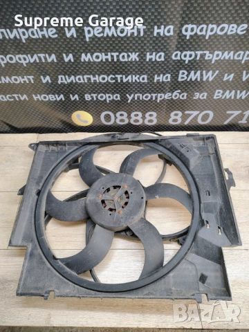 Перка охлаждане радиатор климатик БМВ Е9Х 3 Серия / 1 Серия Е87 / X1 7588974, снимка 2 - Части - 54369262