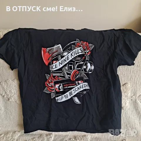 ICE NINE KILL тениска оригинал XXL, снимка 5 - Тениски - 55327307