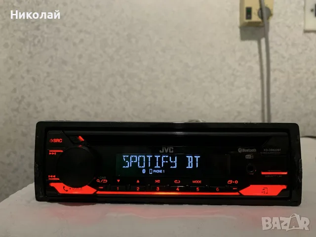 Авто Cd JVC Bluetooth