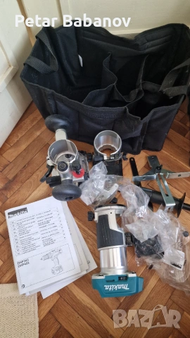 Makita DRT50ZJX2 обер фреза като нова, снимка 2 - Други инструменти - 55165346
