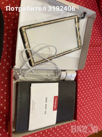 Нов, неизползван таблет Prestigio WIZE 3437 4G, снимка 9 - Таблети - 54305825