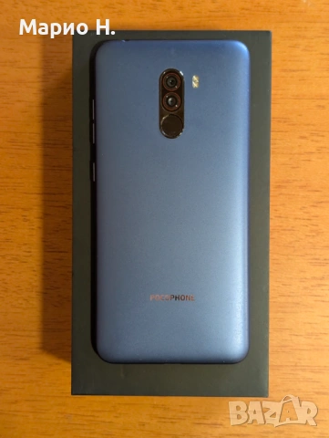 Xiaomi Pocophone F1, 128 GB памет, 6 GB RAM, 8-ядрен процесор, Dual SIM, AI камера, течно охлаждане, снимка 3 - Xiaomi - 54729614