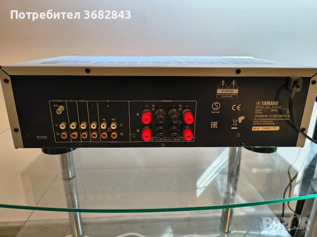 Yamaha A S 201, снимка 4 - Ресийвъри, усилватели, смесителни пултове - 54662868