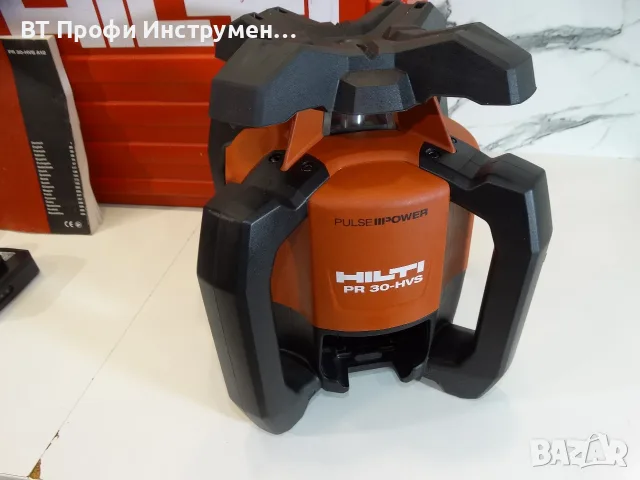 Hilti PR 30 HVS A12 - Ротационен лазерен нивелир, снимка 5 - Измервателни инструменти - 55609309