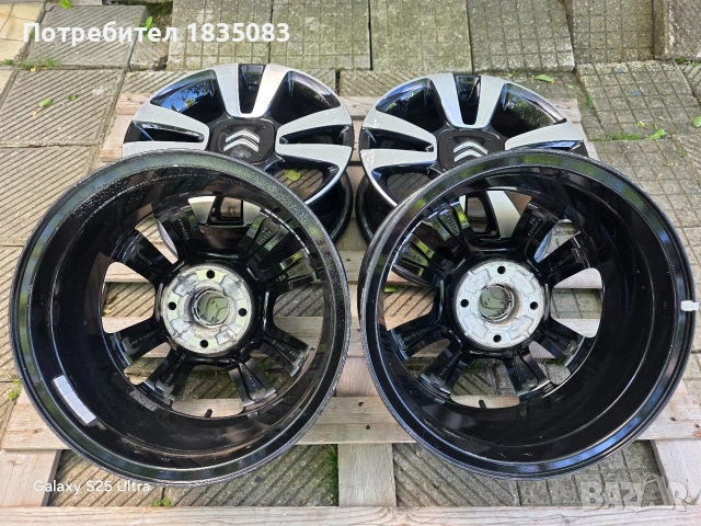 Лети джанти 16ки 4х108 Citroen, снимка 10 - Гуми и джанти - 54541730